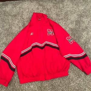 Vintage Nebraska Huskers Windbreaker